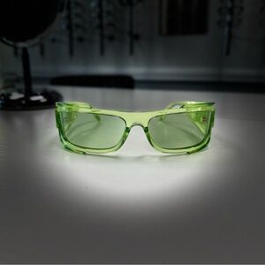 Versace Green Transparent Sunglasses